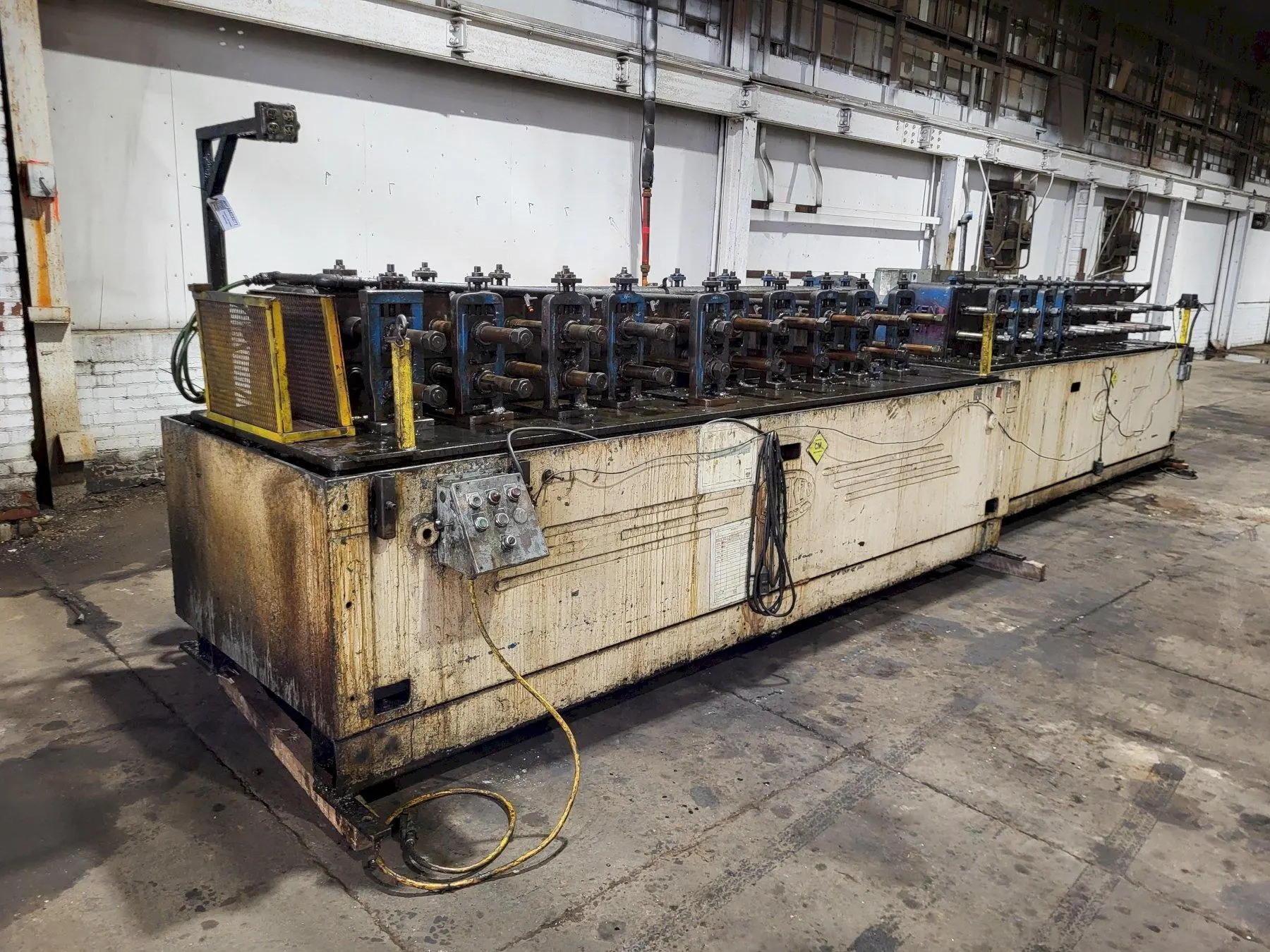 20 STAND X 2" TISHKEN ROLLFORMER, 8" ROLL SPACE: YOBRO #25359