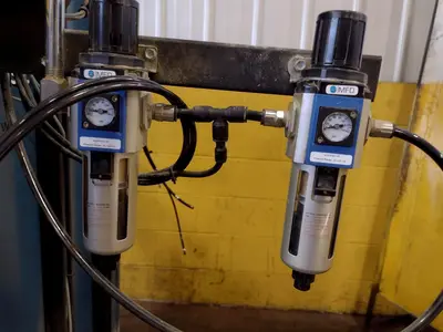 15 HP DUSTCONTROL MODEL #DC-11 & RAF-1600 DUST COLLECTOR SYSTEM: STOCK #17160