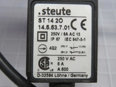 Used STEUTE _UNKNOWN_ Relays & Switches | OCO Industrial #1702432
