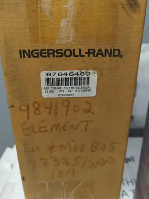 New | in-Stock INGERSOLL RAND 67646489 Filters | Surplus Asset Holdings #1218243