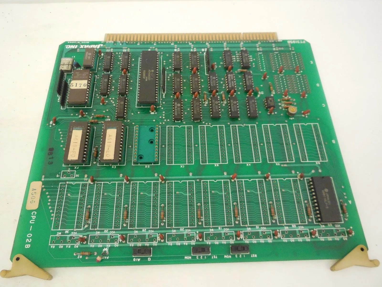 USED JAPAX INC. PT3195B CPU-02B PC CIRCUIT BOARD CPU02B