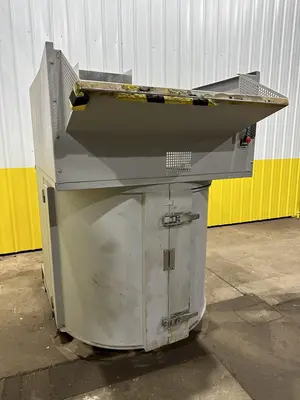 48" X 6.5 HP TECHVAL MODEL VALPAK HYDRAULIC ROTARY COMPACTOR: STOCK #18674