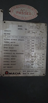 1986 AMADA SPH-30C Punches-Single | Asset Exchange Corporation (4)