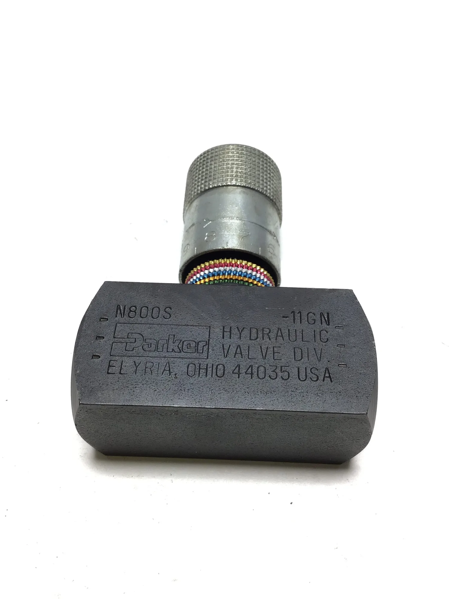 Parker N800S Hydraulic Flow Control Valve 5000 PSI 345 Bar