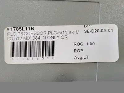 USED ALLEN-BRADLEY 1785-L11B