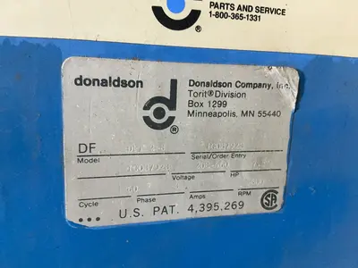 Used DONALDSON TORIT DFT 28 / AT3000 Dust Collectors Ohio US | HGR 24 #1404656