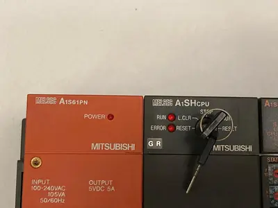 Used MITSUBISHI A1S61PN A1SHCPU A1SJ61BT11 A1SX42 A1SY42P Programmable Logic Controllers | Surplus Asset Holdings #1227107