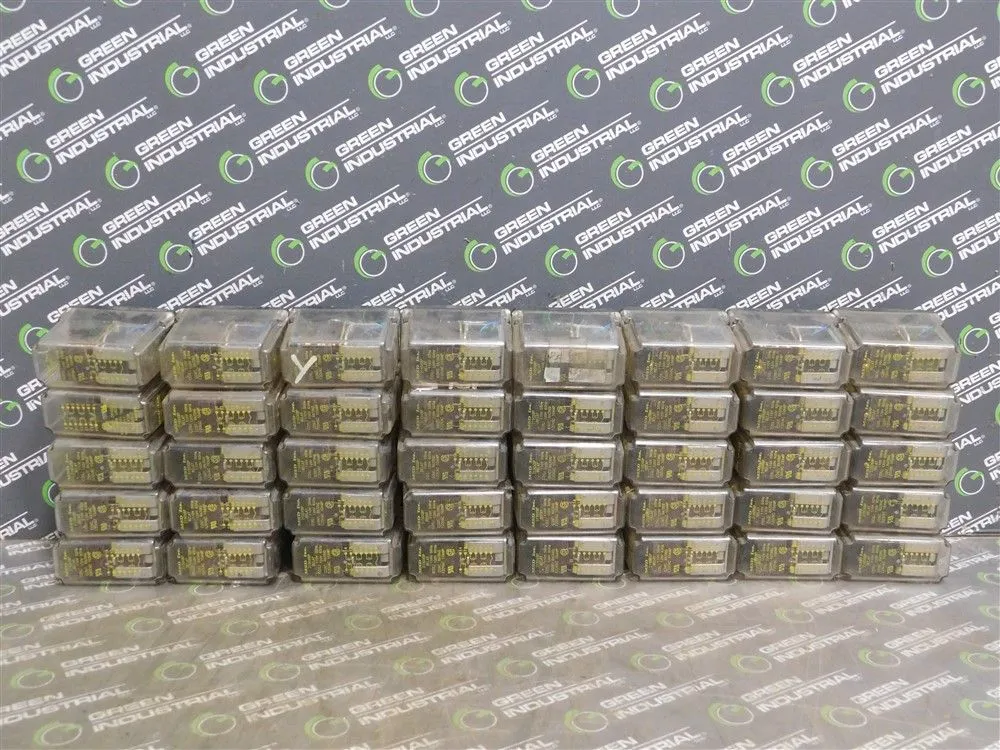 Lot of 40 MSD Inc. 219DXBP Relays 110V50Hz 120V60Hz Cont. Rating 120VAC 10A Used