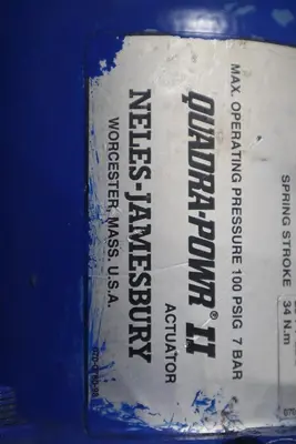 1" Jamesbury Stainless Ball Valve QUADRA-POWR II STOCK S-621