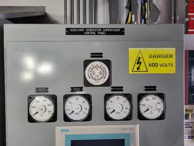 5 kV E-House Genset Control Room PDC w/ 9 x 1200 amp Breaker