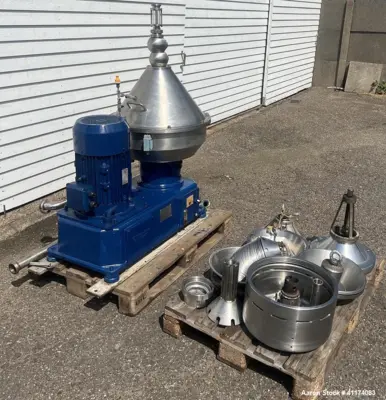 Used VERONESI 1300 SFD 12250 FWP Disc Stack Centrifuges Illinois US | Aaron Equipment #1493972