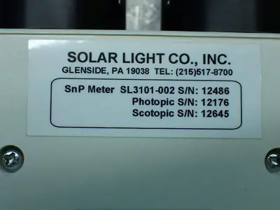 USED SOLAR LIGHT CO PMA2200