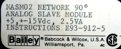 USED BAILEY NASM02 SLAVE MODULE
