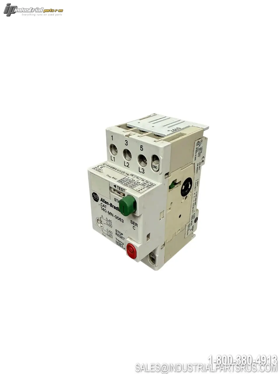Used ALLEN-BRADLEY 140-MN-0063 Motors (misc) Kentucky US | Industrial Parts R Us Inc. #1411805
