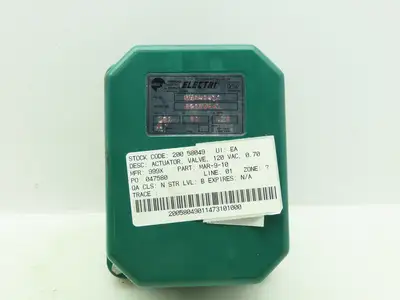 Raymond Control Systems Electripowr MAR-9-10 120 Volt Power Valve Actuator