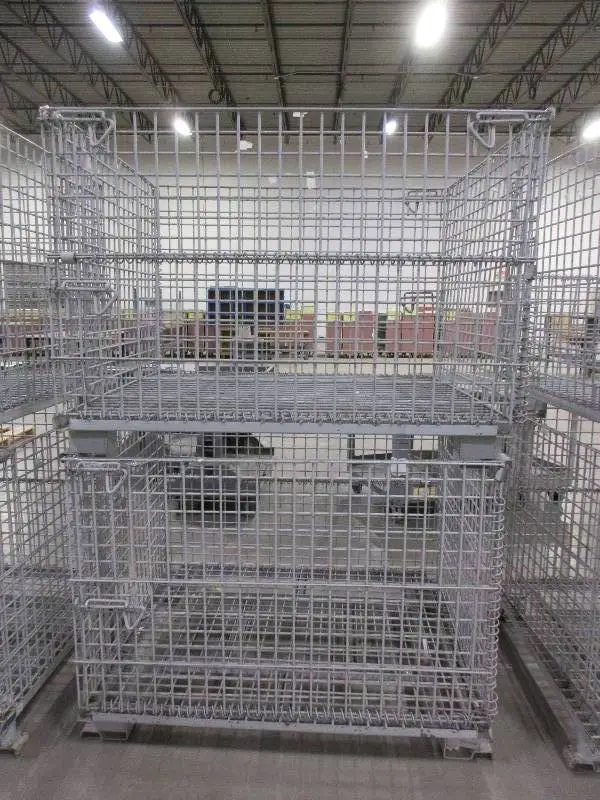 U-LINE, COLLAPSIBLE, WIRE CONTAINERS