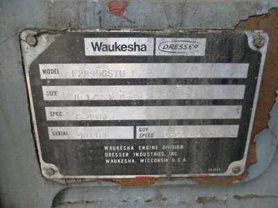 USED WAUKESHA F2895GSIU