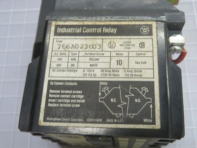 Used WESTINGHOUSE _UNKNOWN_ Relays & Switches Texas US | OCO Industrial #1700428