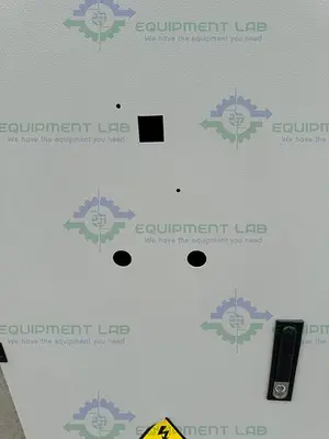 USED UNBARNDED METAL ENCLOSURE 19.5" X 14" X 48" W/ 1  TOP SHELF, KEY