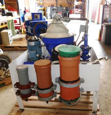 Alfa-Laval MMPX 404 SGP-11 oil purifier, 316SS.