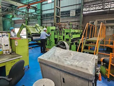 60" x 0.135" x 44,000 Lbs. Slitting Line