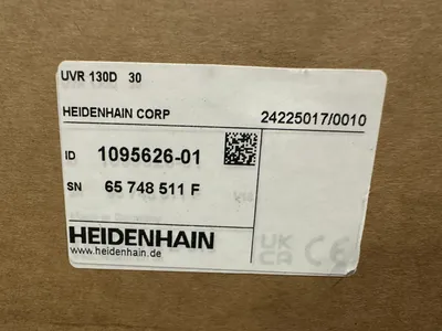 2024 HEIDENHAIN UVR 130D Inverter Power Supply ACCESSORIES & MISC ITEMS | Walker Machinery Ltd. (2)