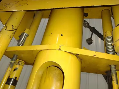 CAT CRIMPUTER HOSE CRIMPING & COUPLING PRESS , WITH TOOLING DIES & ENERPAC HYDRUALIC UNIT: YOBRO #24865