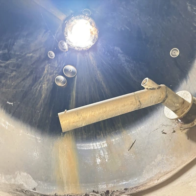 1100 L Pfaudler Glass Ld Cone Drier