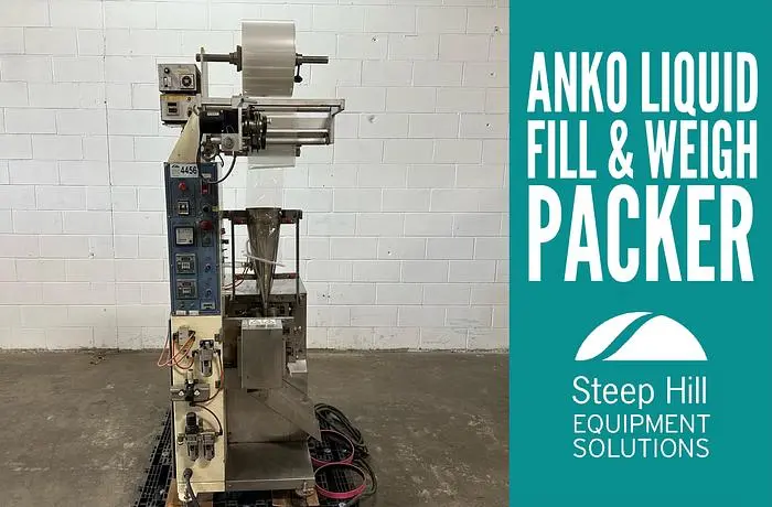 Used 2002 ANKO FOOD MACHINE CO. UPM-200BLA Liquid Paste Fillers Vertical Form & Fill British Columbia CA | Steep Hill Equipment Solutions #774296