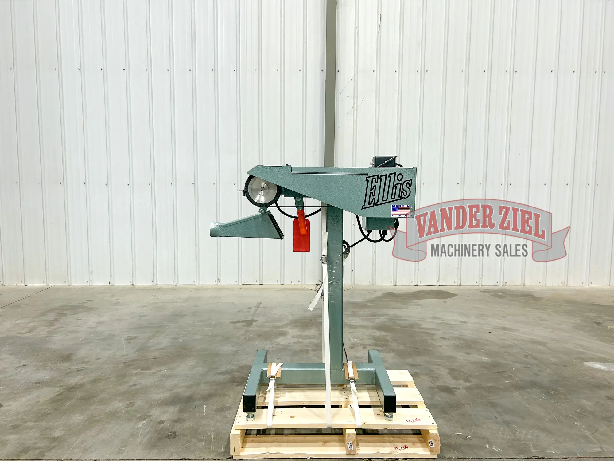 New | in-Stock ELLIS 6000 Wide Belt Sanders Michigan US | Vander Ziel Machinery Sales #480047