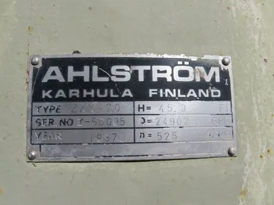 USED Ahlstrom / Sulzer ZXX-70