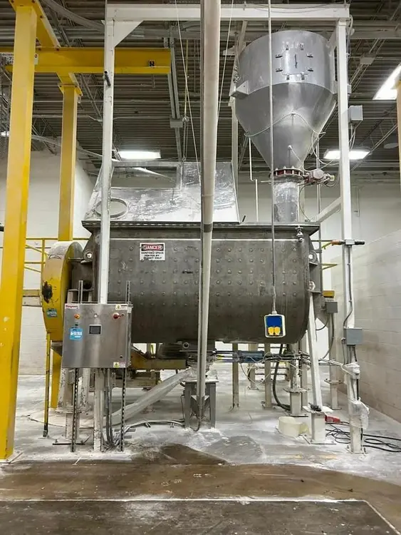 Used RIBBON BLENDER 220 CUBIC FEET Ribbon Blenders Pennsylvania US | Global Equipment International, LLC #921403