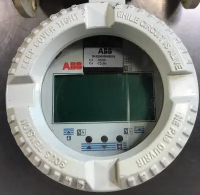 ABB Flow Meter Model 10DX4311CDE07P1A2BAA2132X3ADBC1 1/2 Inch 26.42 GPM 6C