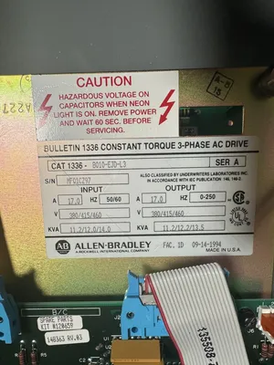 Brand New Allen Bradley 1336-B010-EJD-L3 Ser A. AC drive 3 phase controller