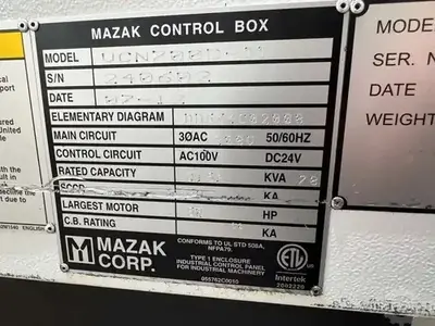 Used 2012 MAZAK 700D/40-IIHS Vertical Machining Centers Illinois US | Perfection Global, LLC. #1394595
