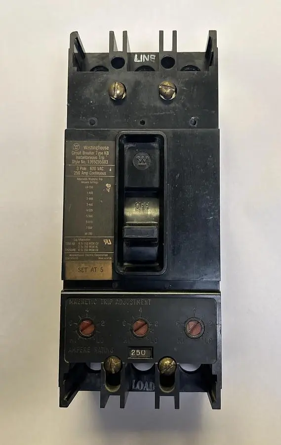Used WESTINGHOUSE 1265C95G03 Miscellaneous Equipment (Electrical & Power) Ohio US | Surplus Asset Holdings #1237232