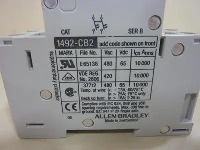 USED ALLEN BRADLEY 1492-CB2/G100 SER B