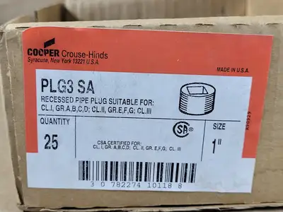 NEW CROUSE-HINDS PLG3