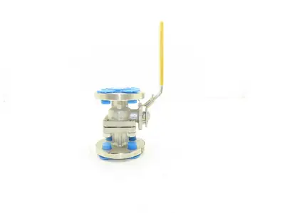 FlowTek F15 1/2" 150 Flanged 2pc Stainless Ball Valve 275psi 316SS/CF8M TFM-1600