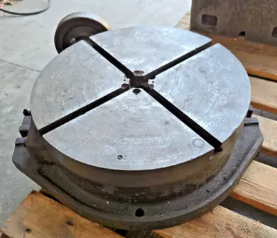 15” Precision Rotary Table For Bridgeport Milling Machine