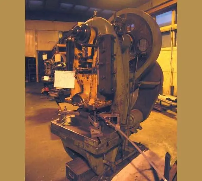 Used RASKIN 120 TON Gap Frame (OBS) Presses | Apt International N.V #364984