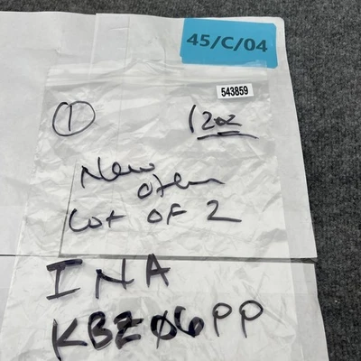 New | in-Stock INA KBZ06PP Bearings California US | Davliegogo LLC #1706086
