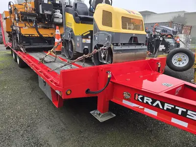Used 2024 KRAFTSMAN 12 TON Flatbed Trailers California US | Ben Kaplan Equipment #1182552