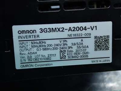 USED OMRON 3G3MX2A2004V1