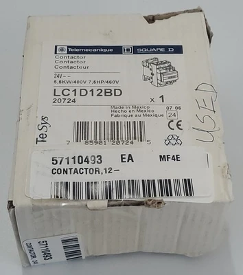 USED Square D LC1D12BD