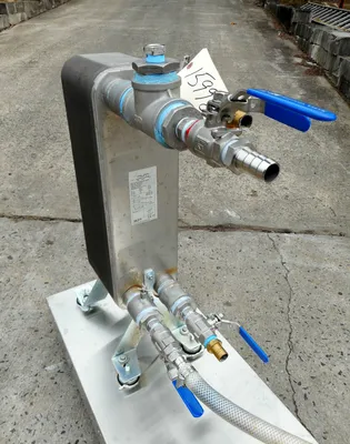USED ALFA LAVAL PLATE HEAT EXCHANGER ALFA NOVA 76-70H