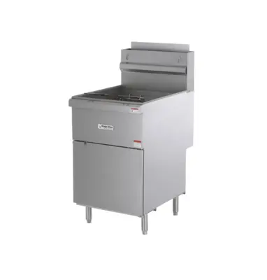 Magic Chef 52 QT. STAINLESS STEEL COMMERCIAL PROPANE GAS FRYER