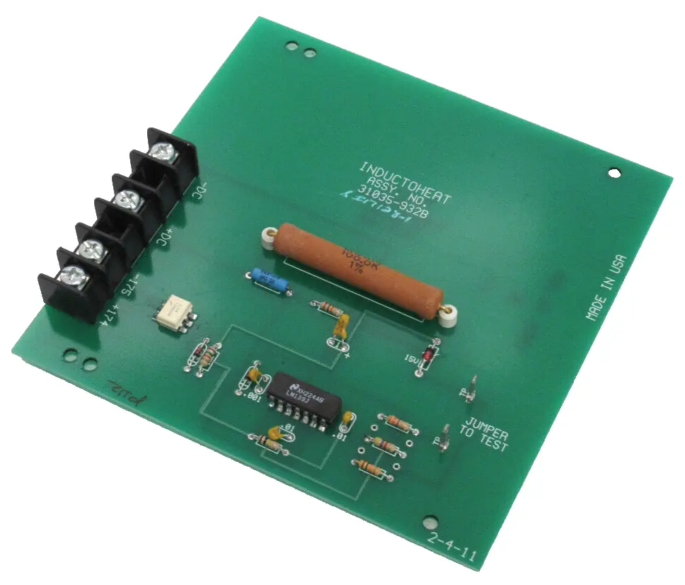 USED INDUCTOHEAT 31035-932B CIRCUIT BOARD 11510-308 31035932B