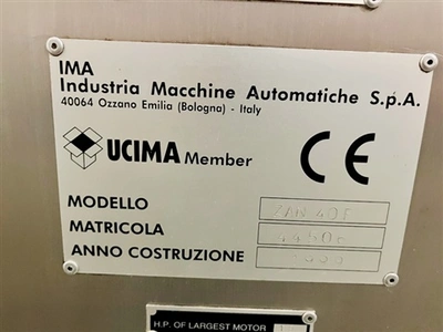 Used IMA _UNKNOWN_ Capsule Fillers Connecticut US | DMC Industries #1281516