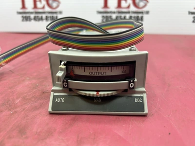 Foxboro QC01 NO310BD Manual Control Unit 0-100 Output Gauge Auto